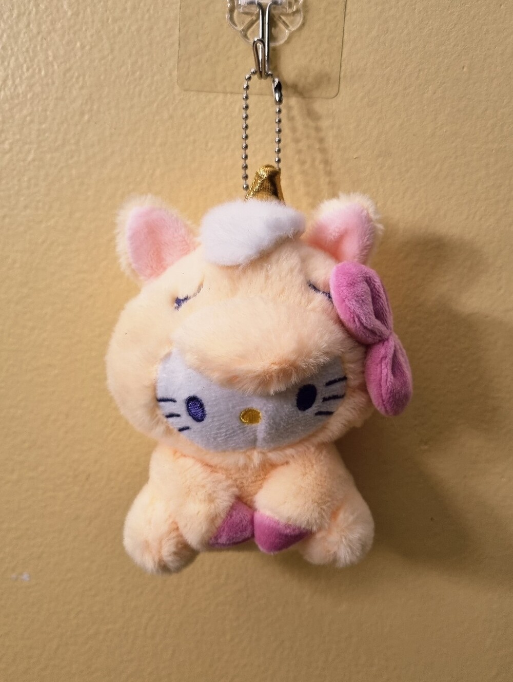 Hello Kitty Kids Bag Clip-On Keychain Soft Plush Stuffed Animal Plushies Toy
